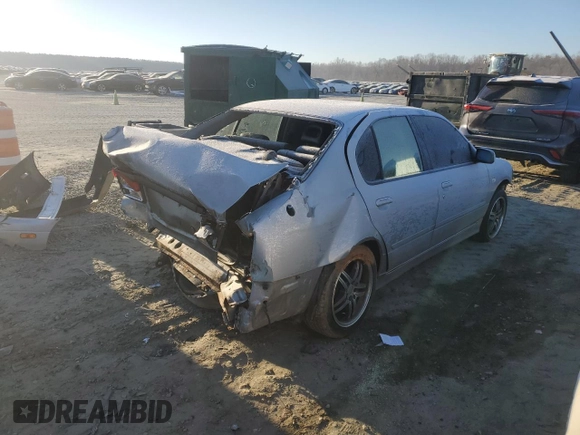 2002 Infiniti G20 Luxury with VIN JNKCP11A02T512055, listed as a Copart auction lot 42599045 with 160,649 mi miles and Salvage Title. Bid and sale history available at DreamBid. Image 3.