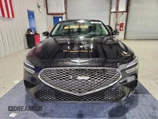 2025 Genesis G70 2.5T with VIN KMTG34SC0SU151938, listed as a Copart auction lot 64726775 with 15,493 mi miles and Clean title. Bid and sale history available at DreamBid. Image 5.