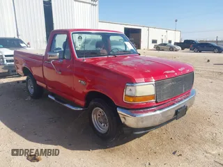 1994 Ford F-150 with VIN 2FTDF15Y8RCA60165, listed as a IAAI auction lot 41852674 with 168,564 mi miles. Bid and sale history available at carsss.com. Image 1.