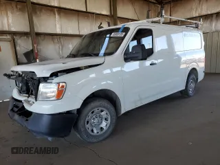 2017 Nissan NV Cargo S z VIN 1N6BF0KM6HN804855, wystawiony jako Copart lot #88069105 z przebiegiem 164 076 mil mil oraz Szkoda całkowita • Salvage title. Historia ofert i sprzedaży dostępna na DreamBid. Obrazek 1.