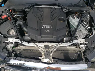 2021 Audi A8 with VIN WAU8DAF80MN027280, listed as a Copart auction lot 50757015 with 47,181 mi miles and Salvage Title. Bid and sale history available at carsss.com. Image 11.