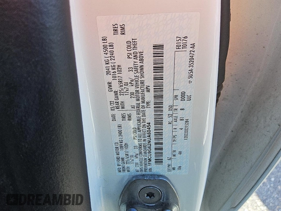 2022 Ford Escape SE с VIN 1FMCU9G62NUA60454, выставлен на аукционе Copart как лот 57258055 с пробегом 137 874 миль миль и Чистый • Clean title. История ставок и продаж доступна на DreamBid. Изображение 13.