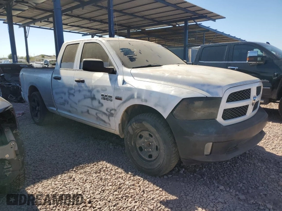 2014 Ram 1500 Tradesman with VIN 1C6RR6FT6ES122222, listed as a Copart auction lot 44061725 with 94,722 mi miles and Salvage title. Bid and sale history available at DreamBid. Image 4.
