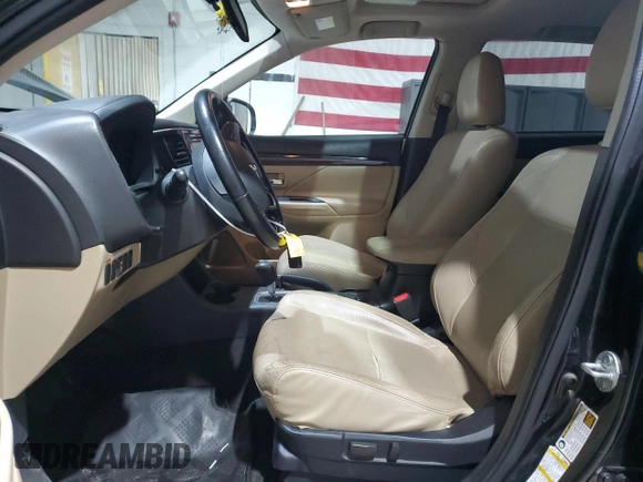 2016 Mitsubishi Outlander SE with VIN JA4AZ3A37GZ024980, listed as a Copart auction lot 48388535 with 126,958 mi miles and Salvage title. Bid and sale history available at DreamBid. Image 7.