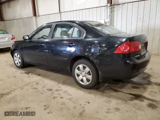 2008 Kia Optima LX with VIN KNAGE123185237251, listed as a Copart auction lot 51463605 with 94,090 mi miles and Salvage Title. Bid and sale history available at carsss.com. Image 2.