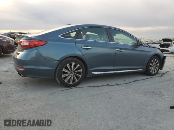 2016 Hyundai Sonata Sport with VIN 5NPE34AF5GH426562, listed as a Copart auction lot 46940005 with 117,519 mi miles and Clean Title. Bid and sale history available at DreamBid. Image 3.