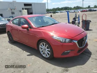 2017 Mazda 3 Touring with VIN 3MZBN1V71HM111118, listed as a Copart auction lot 60898235 with 155,473 mi miles and Salvage title. Bid and sale history available at DreamBid. Image 4.