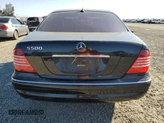 2006 Mercedes-Benz S-Class 4.3L with VIN WDBNG70J16A477878, listed as a Copart auction lot 46888455 with 204,950 mi miles and Clean Title. Bid and sale history available at carsss.com. Image 6.