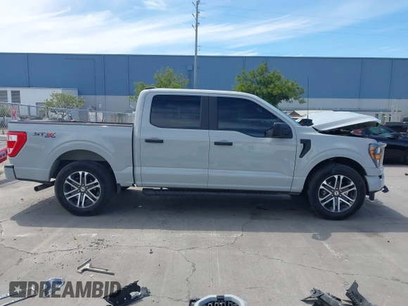 2023 Ford F-150 XL with VIN 1FTEW1CP2PKE60004, listed as a IAAI auction lot 41982176 with 17,900 mi miles and . Bid and sale history available at DreamBid. Image 14.
