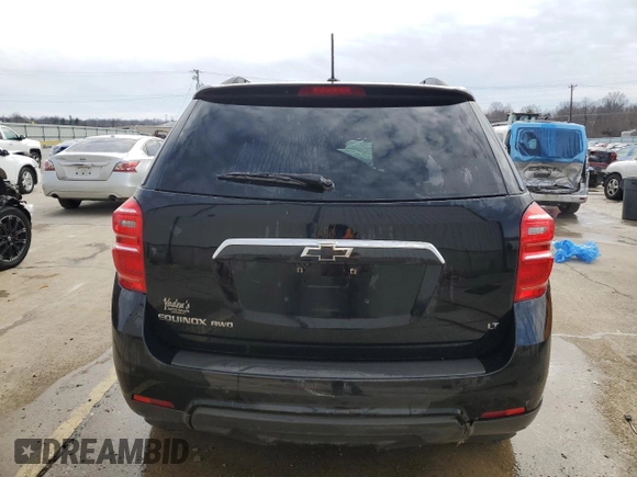 2017 Chevrolet Equinox LT with VIN 2GNFLFEK8H6123781, listed as a Copart auction lot 45032565 with 162,120 mi miles and Non Repairable. Bid and sale history available at DreamBid. Image 6.