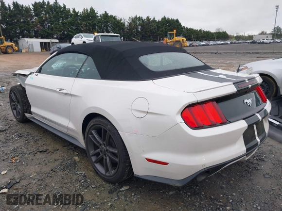 2017 Ford Mustang EcoBoost Premium with VIN 1FATP8UH7H5301411, listed as a IAAI auction lot 41971140 with 55,176 mi miles and . Bid and sale history available at carsss.com. Image 3.