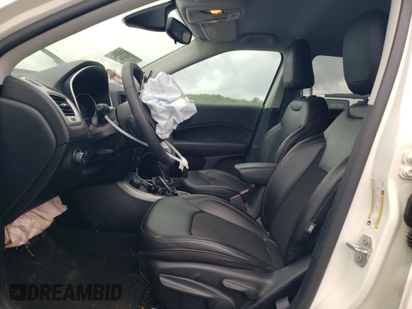 2021 Jeep Compass Altitude with VIN 3C4NJDBB7MT551883, listed as a Copart auction lot 69790784 with 36,830 mi miles and Clean title. Bid and sale history available at DreamBid. Image 7.