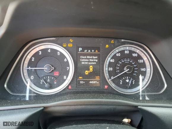 2021 Hyundai Sonata SEL with VIN KMHL64JA6MA144982, listed as a Copart auction lot 44733025 with 44,587 mi miles and Non Repairable. Bid and sale history available at carsss.com. Image 9.