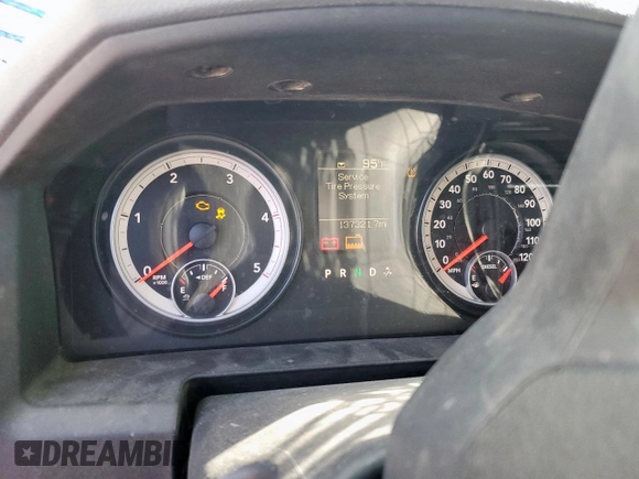 2013 Ram 2500 Tradesman with VIN 3C6UR5HL9DG584622, listed as a Copart auction lot 61448945 with 137,321 mi miles and Salvage title. Bid and sale history available at DreamBid. Image 9.