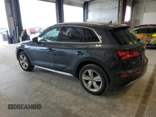 2018 Audi Q5 Premium Plus with VIN WA1BNAFYXJ2207489, listed as a Copart auction lot 62893875 with 127,122 mi miles and Salvage title. Bid and sale history available at DreamBid. Image 2.
