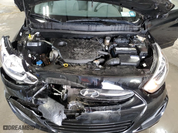 2016 Hyundai Accent SE with VIN KMHCT4AE3GU043509, listed as a Copart auction lot 52686345 with 46,066 mi miles and Salvage Title. Bid and sale history available at carsss.com. Image 11.