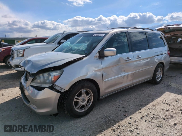 2006 Honda Odyssey TOURING with VIN 5FNRL38896B064106, listed as a Copart auction lot 51856175 with 224,926 mi miles and Salvage Title. Bid and sale history available at carsss.com. Image 1.