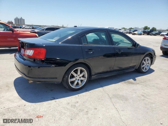 2010 Mitsubishi Galant ES with VIN 4A32B3FF4AE007728, listed as a Copart auction lot 55102034 with 208,463 mi miles and Salvage Title. Bid and sale history available at carsss.com. Image 3.