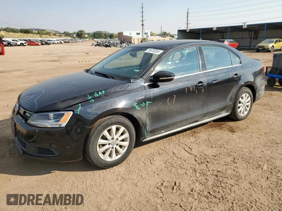 2014 Volkswagen Jetta Hybrid SE with VIN 3VW637AJ3EM291418, listed as a Copart auction lot 75678204 with 221,750 mi miles and Salvage title. Bid and sale history available at DreamBid. Image 1.