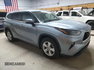2021 Toyota Highlander L with VIN 5TDBZRBH3MS097848, listed as a Copart auction lot 61220625 with 57,658 mi miles and Clean title. Bid and sale history available at DreamBid. Image 4.