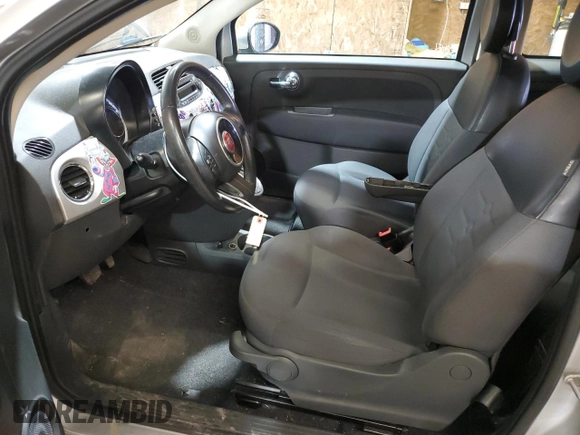 2013 FIAT 500 Pop with VIN 3C3CFFAR5DT526391, listed as a Copart auction lot 53429125 with 105,104 mi miles and Salvage Title. Bid and sale history available at carsss.com. Image 7.