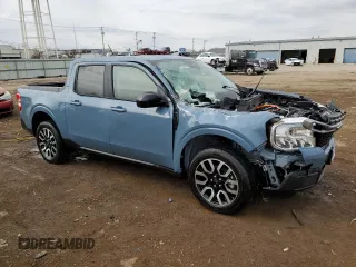 2024 Ford Maverick LARIAT with VIN 3FTTW8M31RRA19233, listed as a Copart auction lot 50063345 with 24,211 mi miles and Salvage Title. Bid and sale history available at carsss.com. Image 4.