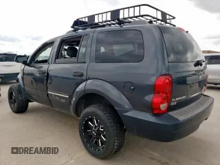 2007 Dodge Durango SLT z VIN 1D8HD48P87F581689, wystawiony jako Copart lot #54937005 z przebiegiem Nie podano mil oraz Szkoda całkowita • Salvage title. Historia ofert i sprzedaży dostępna na DreamBid. Obrazek 2.
