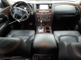 2017 Nissan Armada SL with VIN JN8AY2ND0H9002234, listed as a Copart auction lot 81496094 with 133,976 mi miles and Salvage Title. Bid and sale history available at carsss.com. Image 8.