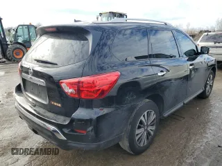 2017 Nissan Pathfinder SV with VIN 5N1DR2MM0HC666345, listed as a Copart auction lot 89054365 with 169,517 mi miles and Salvage title. Bid and sale history available at DreamBid. Image 3.