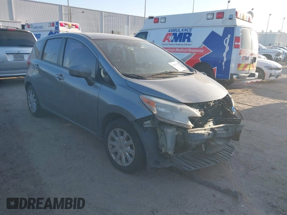 2015 Nissan Note SV with VIN 3N1CE2CP9FL374382, listed as a IAAI auction lot 41851913 with 201,823 mi miles and . Bid and sale history available at DreamBid. Image 1.