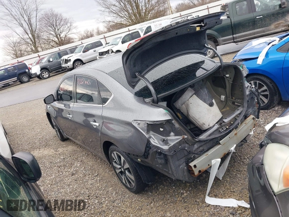 2019 Nissan Sentra SV with VIN 3N1AB7AP8KY302991, listed as a IAAI auction lot 41610302 with 134,827 mi miles and . Bid and sale history available at DreamBid. Image 3.