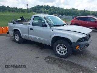 2004 Dodge Dakota z VIN 1D7FL16K04S554963, wystawiony jako IAAI lot #40128365 z przebiegiem 72 818 mil mil oraz . Historia ofert i sprzedaży dostępna na DreamBid. Obrazek 1.