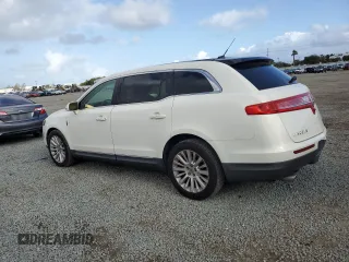 2012 Lincoln MKT EcoBoost with VIN 2LMHJ5AT9CBL52373, listed as a Copart auction lot 51474715 with 98,905 mi miles and Salvage Title. Bid and sale history available at DreamBid. Image 2.