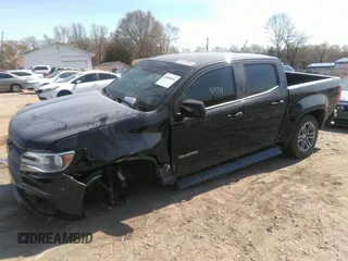 2020 Chevrolet Colorado 2WD Work Truck with VIN 1GCGSBEN7L1243070, listed as a IAAI auction lot 41890656 with 40,711 mi miles. Bid and sale history available at carsss.com. Image 2.