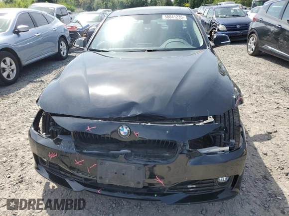 2015 BMW 3 Series 328i with VIN WBA3A5G58FNS91316, listed as a Copart auction lot 58041235 with 65,144 mi miles and Salvage title. Bid and sale history available at DreamBid. Image 5.