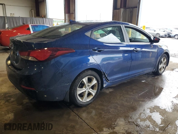2016 Hyundai Elantra SE z VIN 5NPDH4AE2GH724409, wystawiony jako Copart lot #59843945 z przebiegiem 180 526 mil mil oraz Szkoda całkowita • Salvage title. Historia ofert i sprzedaży dostępna na DreamBid. Obrazek 3.