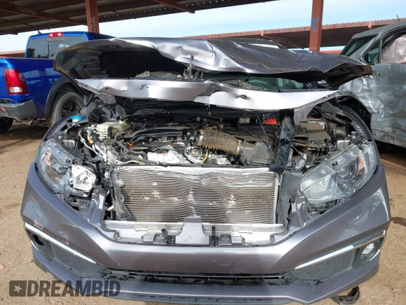 2020 Honda Civic EX-L with VIN 19XFC1F74LE009078, listed as a IAAI auction lot 41403928 with Not Provided miles and . Bid and sale history available at DreamBid. Image 12.