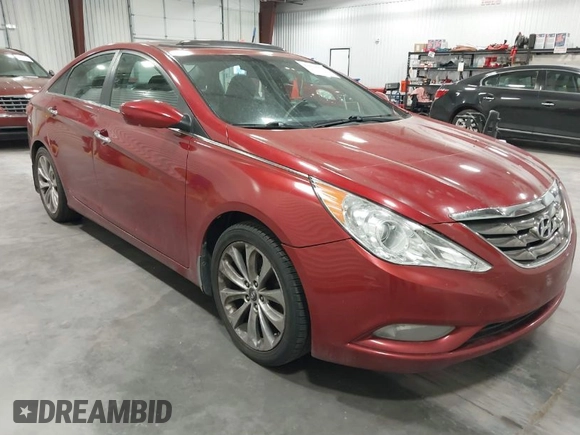 2012 Hyundai Sonata 2.0T SE with VIN 5NPEC4AB0CH496493, listed as a IAAI auction lot 42074278 with 174,102 mi miles. Bid and sale history available at carsss.com. Image 1.