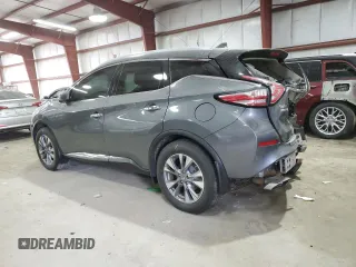 2017 Nissan Murano SL with VIN 5N1AZ2MH9HN184774, listed as a Copart auction lot 47986105 with 153,228 mi miles and Salvage Title. Bid and sale history available at DreamBid. Image 2.