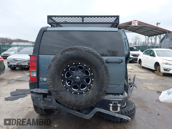 2006 Hummer H3 with VIN 5GTDN136768328477, listed as a IAAI auction lot 41503307 with 186,944 mi miles. Bid and sale history available at carsss.com. Image 16.