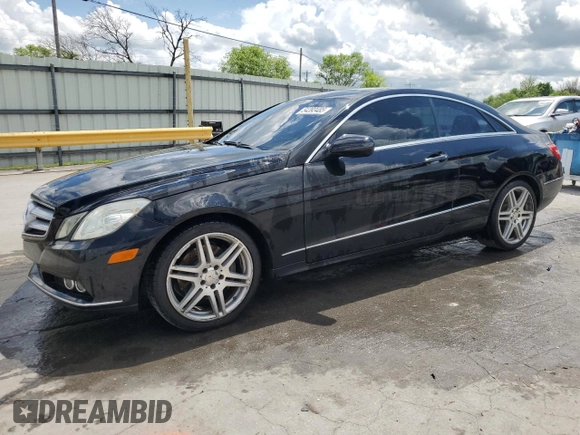 2010 Mercedes-Benz E 350 with VIN WDDKJ5GB0AF007786, listed as a Copart auction lot 54393485 with 129,573 mi miles and Salvage Title. Bid and sale history available at carsss.com. Image 1.