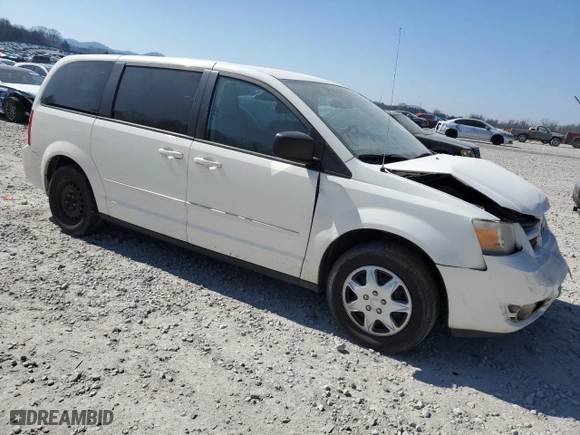 2010 Dodge Grand Caravan SE with VIN 2D4RN4DE7AR117655, listed as a Copart auction lot 48804955 with 65,610 mi miles and Clean Title. Bid and sale history available at carsss.com. Image 4.