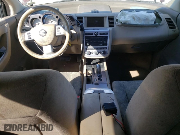 2006 Nissan Murano S z VIN JN8AZ08WX6W518596, wystawiony jako Copart lot #78172834 z przebiegiem 218 147 mil mil oraz Szkoda całkowita • Salvage title. Historia ofert i sprzedaży dostępna na DreamBid. Obrazek 8.