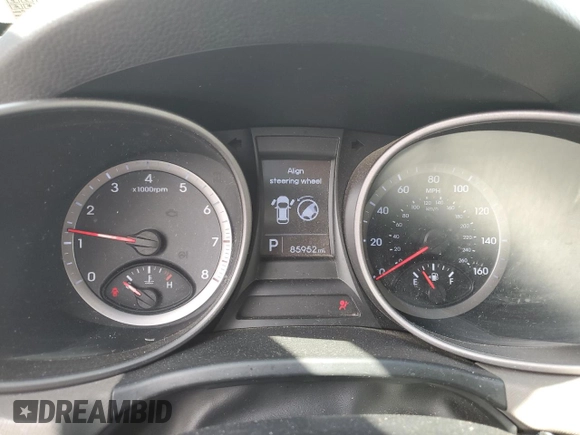 2016 Hyundai Santa Fe z VIN 5XYZTDLB5GG323838, wystawiony jako Copart lot #53261345 z przebiegiem 85 952 mil mil oraz Szkoda całkowita • Salvage title. Historia ofert i sprzedaży dostępna na DreamBid. Obrazek 9.