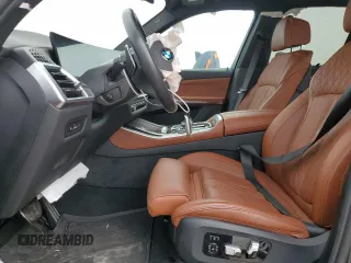 2024 BMW X5 M60i with VIN 5UX33EU03R9S57382, listed as a Copart auction lot 47561935 with 16,305 mi miles and Salvage Title. Bid and sale history available at carsss.com. Image 7.