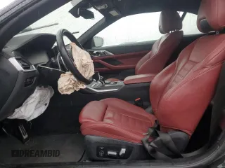 2023 BMW 4 Series 430i xDrive with VIN WBA43AT09PCL18313, listed as a Copart auction lot 45157215 with 20,055 mi miles and Salvage Title. Bid and sale history available at DreamBid. Image 7.