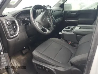 2021 Chevrolet Silverado 1500 RST with VIN 1GCPWDED1MZ279573, listed as a Copart auction lot 74593744 with 0 mi miles and Non Repairable. Bid and sale history available at carsss.com. Image 7.