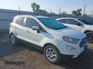 2019 Ford EcoSport SE z VIN MAJ3S2GE2KC251467, wystawiony jako IAAI lot #42470602 z przebiegiem 41 500 mil mil oraz . Historia ofert i sprzedaży dostępna na DreamBid. Obrazek 1.