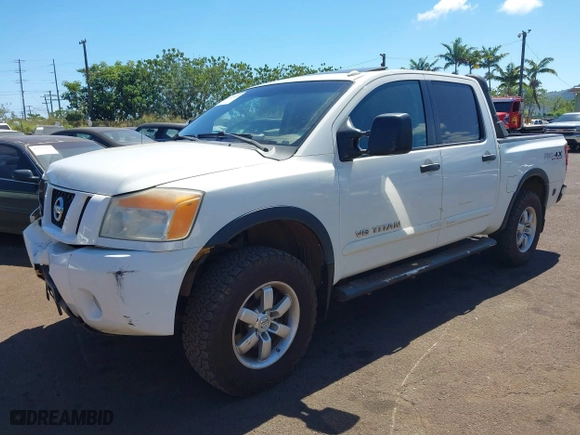 2010 Nissan Titan SE with VIN 1N6AA0EC1AN306419, listed as a IAAI auction lot 41658404 with 114,770 mi miles. Bid and sale history available at carsss.com. Image 19.