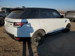 2017 Land Rover Range Rover Sport HSE with VIN SALWR2FK5HA674499, listed as a Copart auction lot 43398795 with 119,518 mi miles and Salvage Title. Bid and sale history available at carsss.com. Image 3.